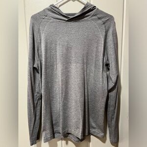 Lululemon | Metal Vent Tech Running Hoodie Sz M Gray